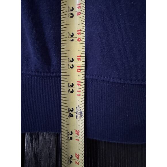 Torrid Starburst Classic Cozy Fleece Raglan Sweatshirt Women's Navy Celestial M - Picture 7 of 11